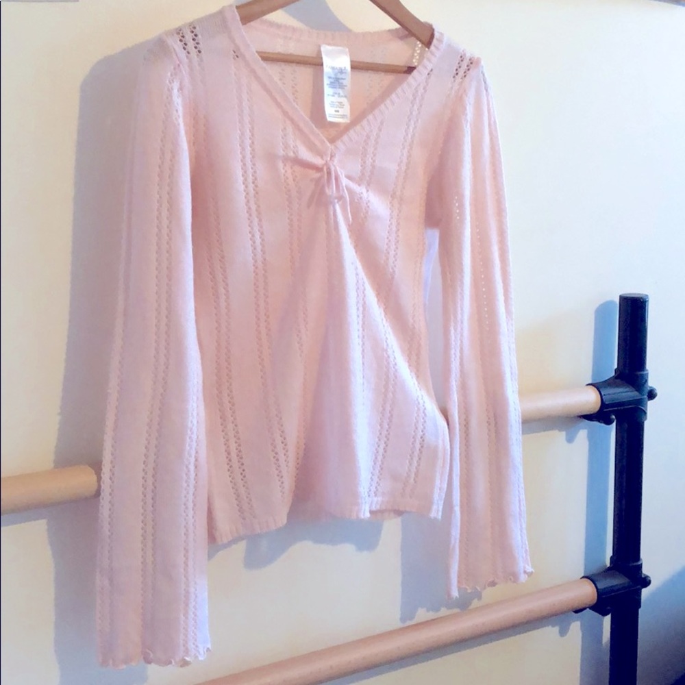 Danskin Ballet Pink Sweater